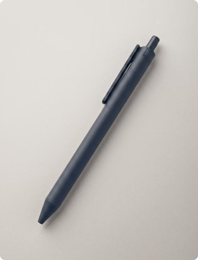 Stylo en paille de blé