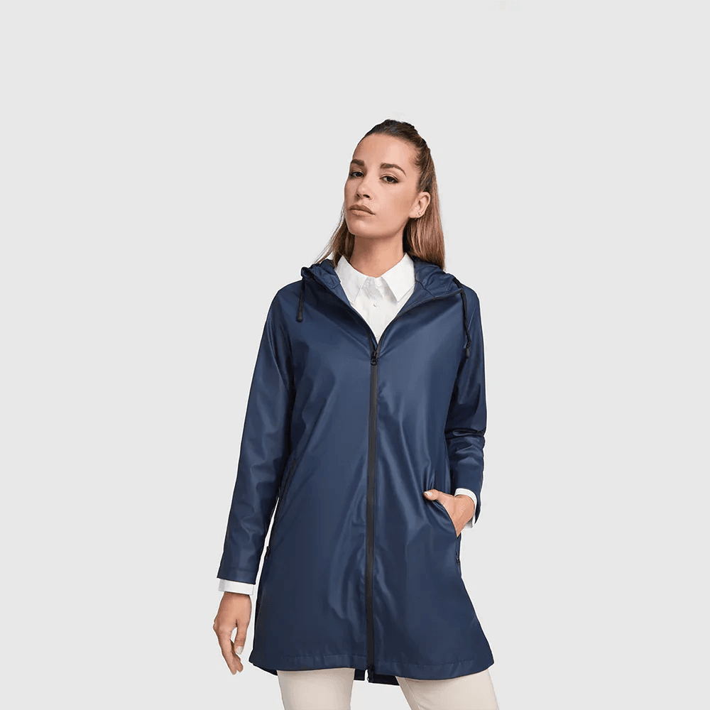 Manteau imperméable femme personnalisé