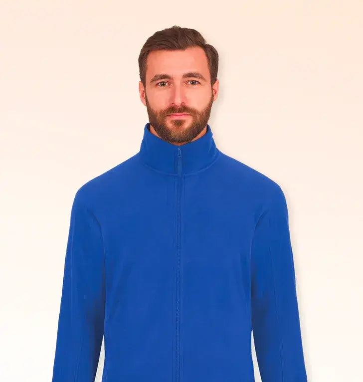 Veste en polaire zippée homme personnalisée