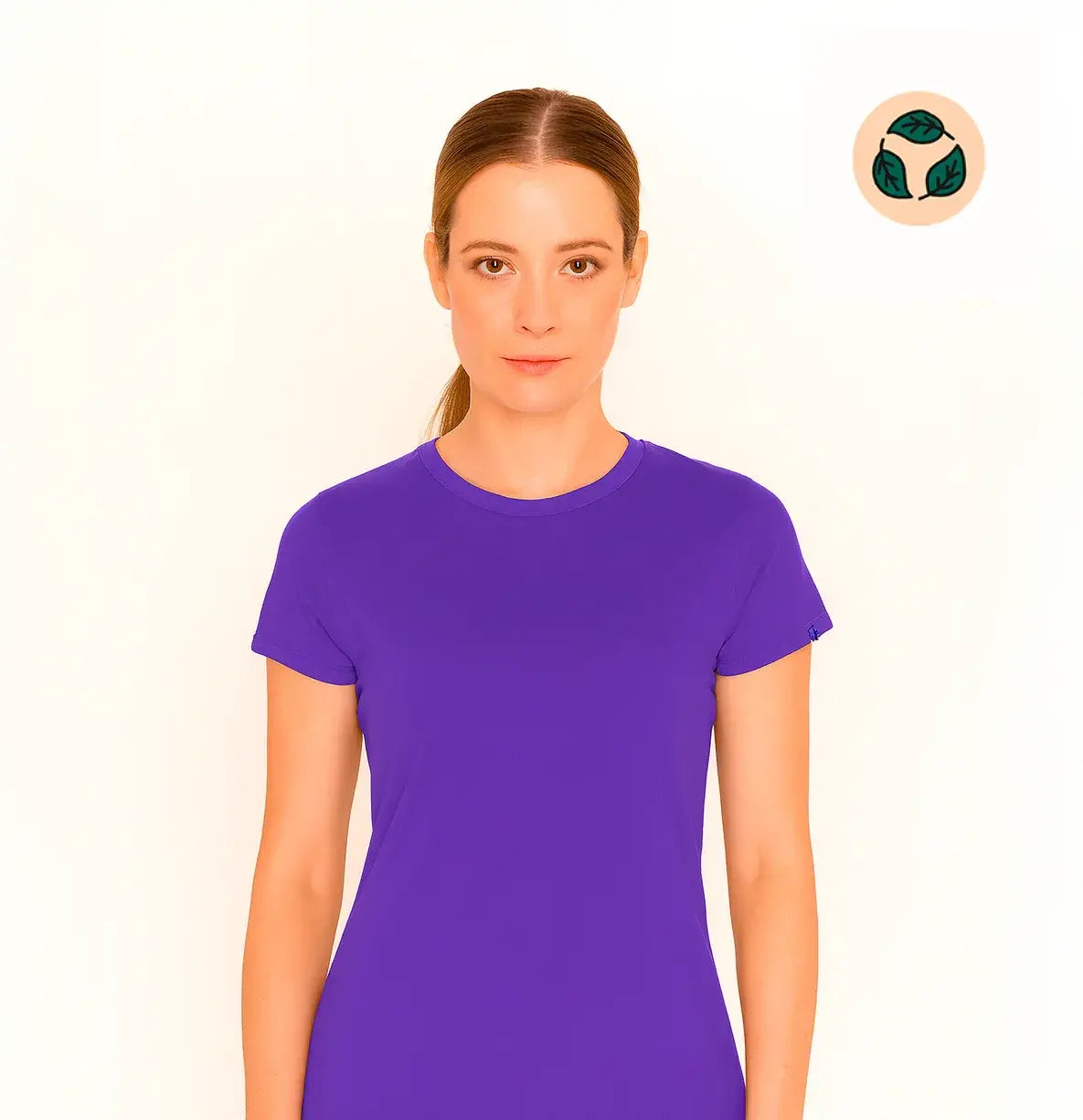 Tee-shirt de sport femme recyclé personnalisé