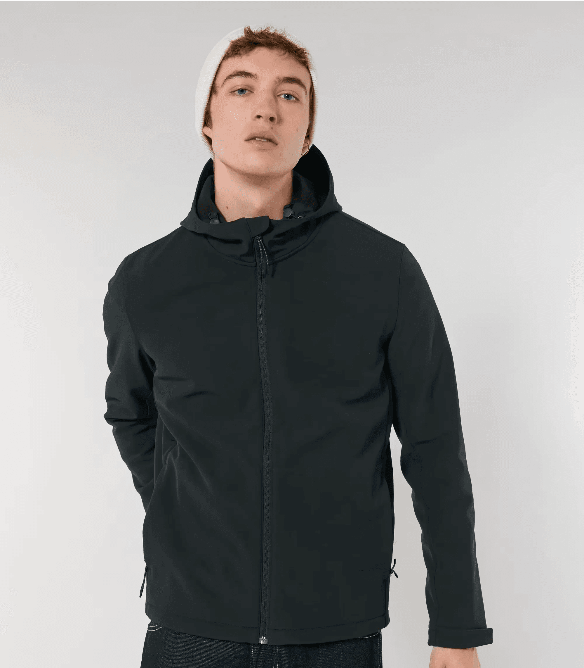 Softshell Homme avec capuche