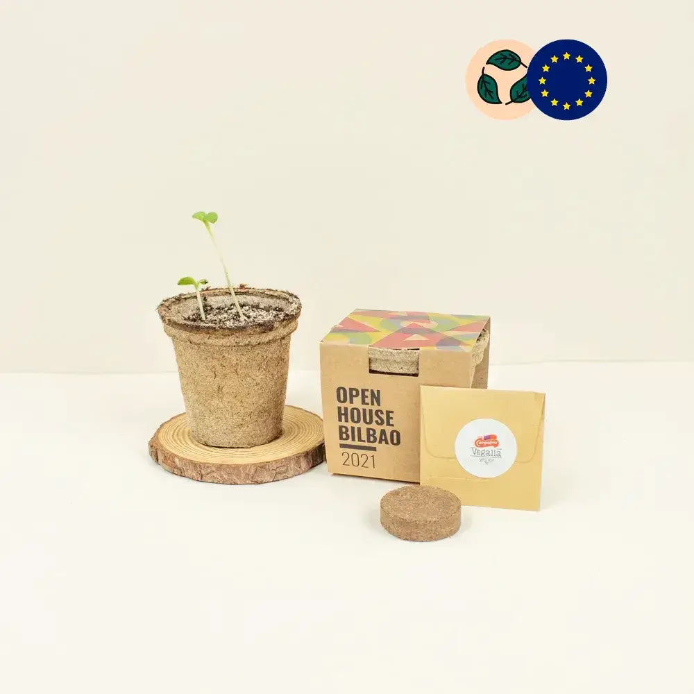 Kit de plantation en fibre de coco personnalisé