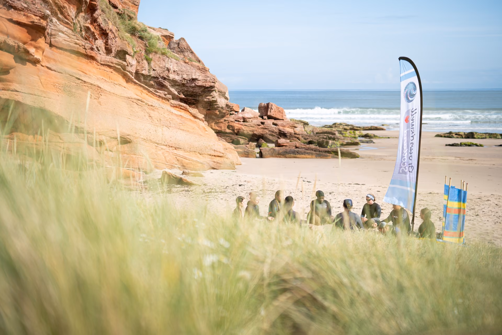 Meet Sally and a team of women in South East Scotland who run accredited surf therapy courses for women recovering from trauma.