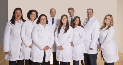 A group photo of scientists.