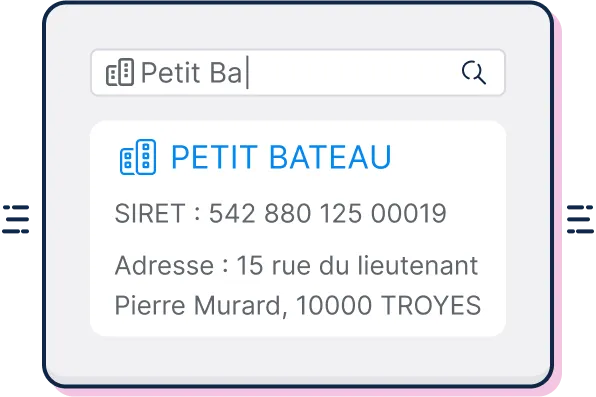 Insee: créer des fiches clients remplies avec le SIRET automatiquement
