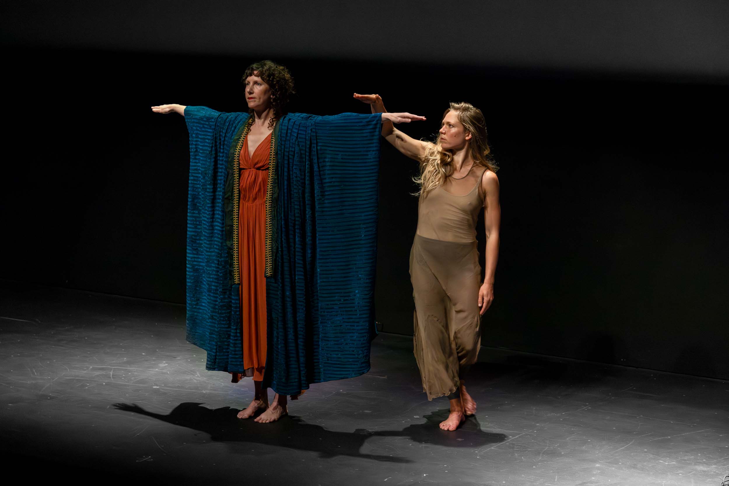 "Cryptic Lineages". 2025. Multimedia performance screening. Commissioned by the Museum of the Moving Image. Photo by Whitney Browne.
