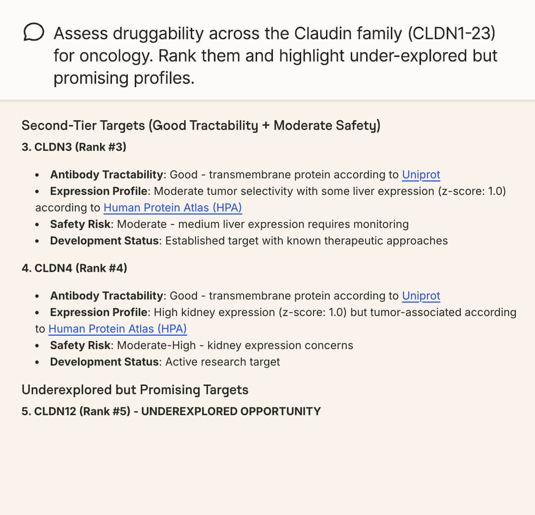 Assess druggability screenshot
