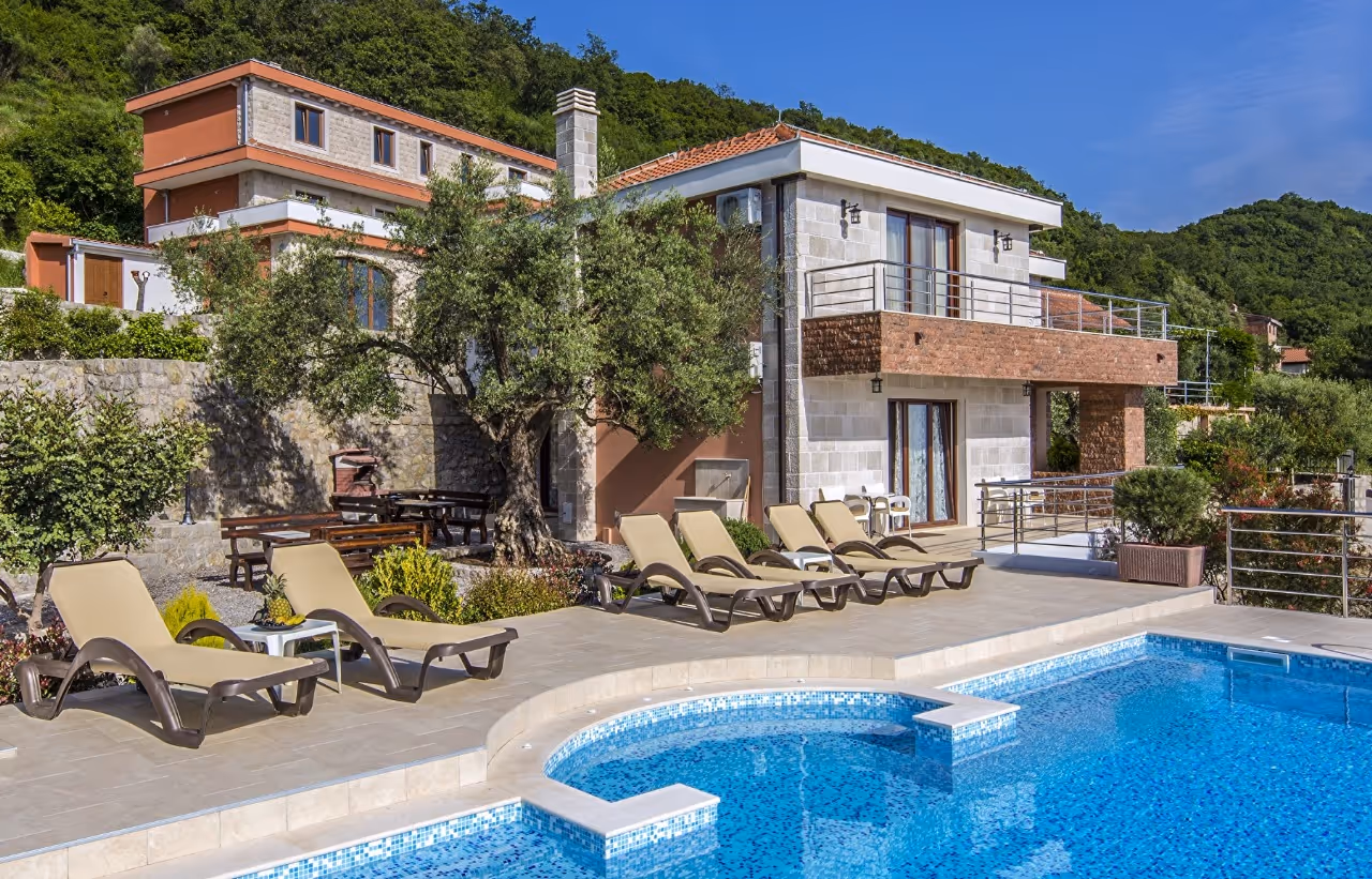 villa for rent in budva montenegro real estate