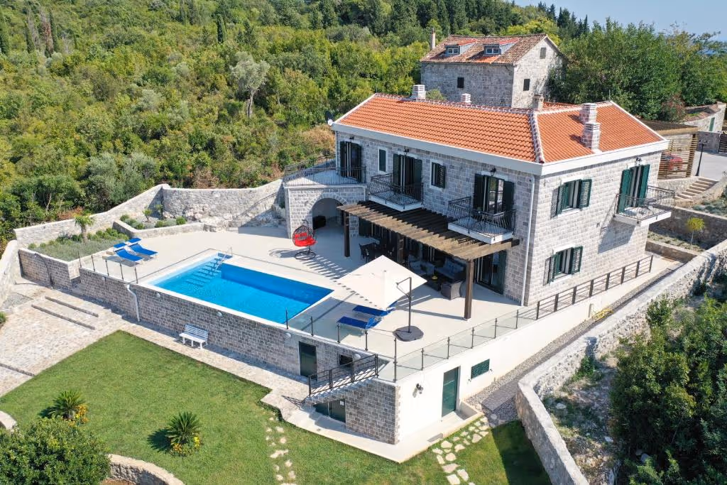 villa for rent in tivat montenegro real estate