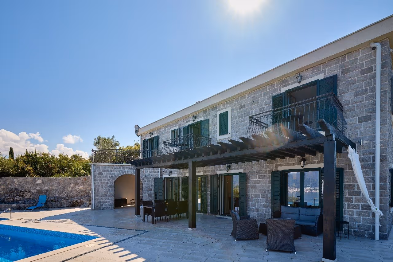 villa for rent in tivat montenegro real estate