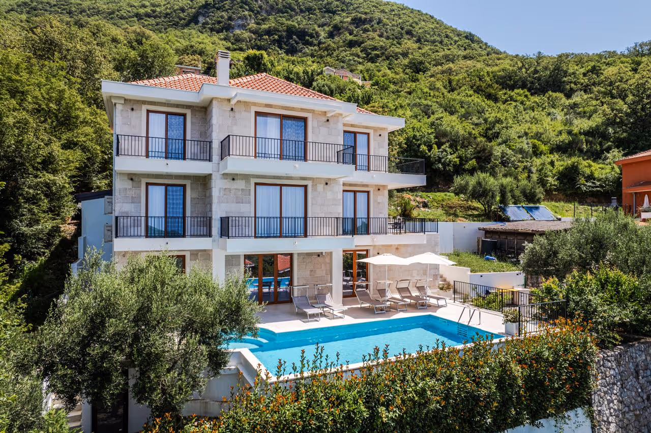 villa for rent in budva montenegro real estate