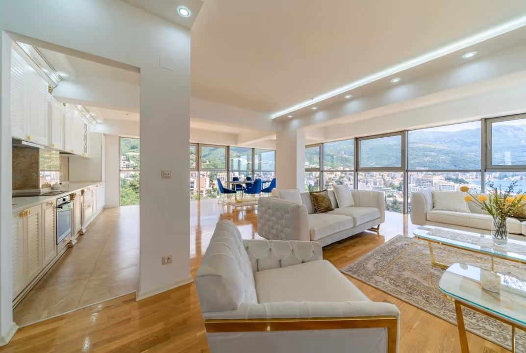 three bedroom apartment for rent in budva montenegro real estate investment
