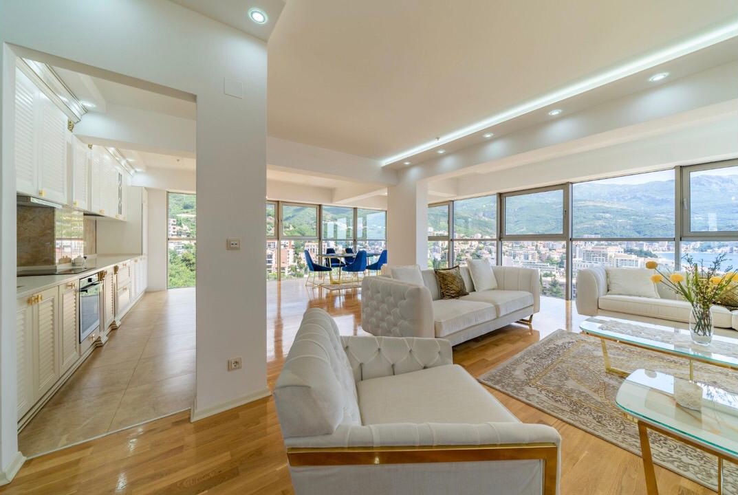 three bedroom apartment for rent in budva montenegro real estate investment