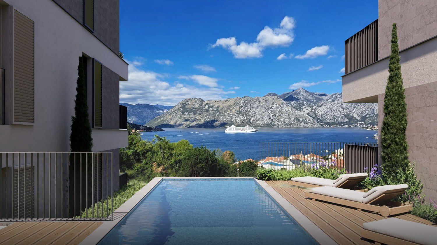 one bedroom apartment for sale in kotor montenegro real estate investment