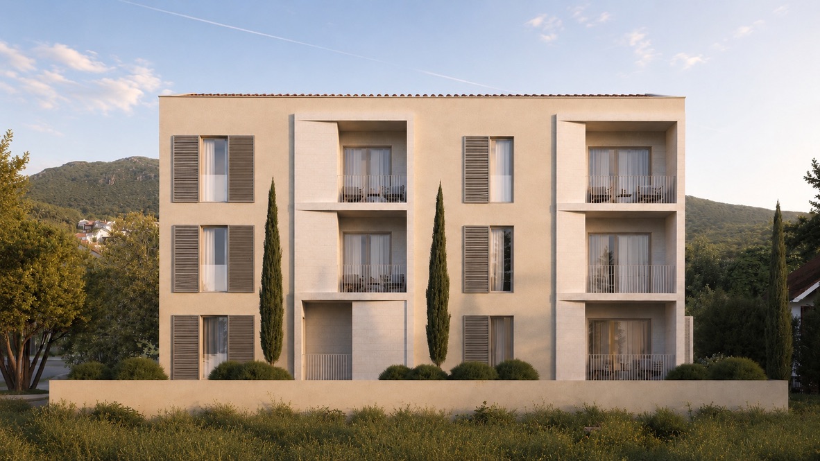 one bedroom apartment for sale in tivat montenegro real estate investment