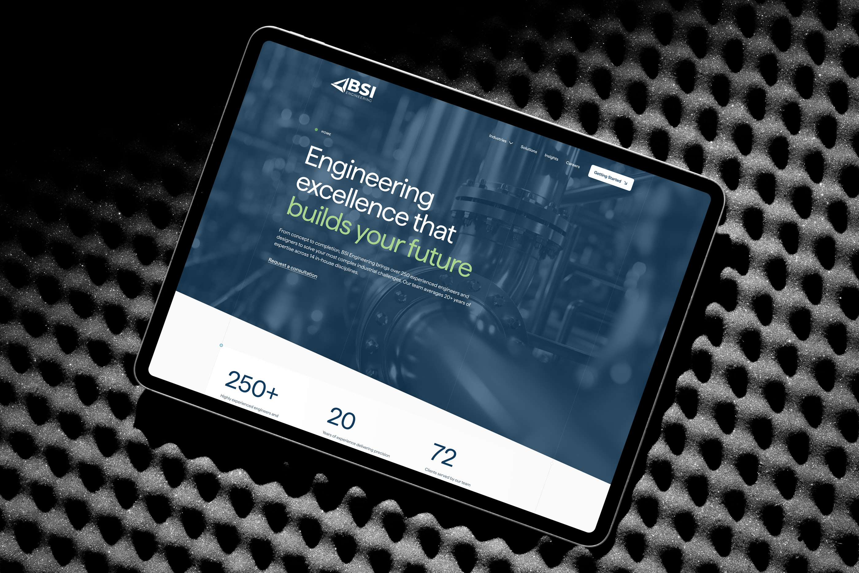 Modernizing a Midwestern Engineering Leader’s Website