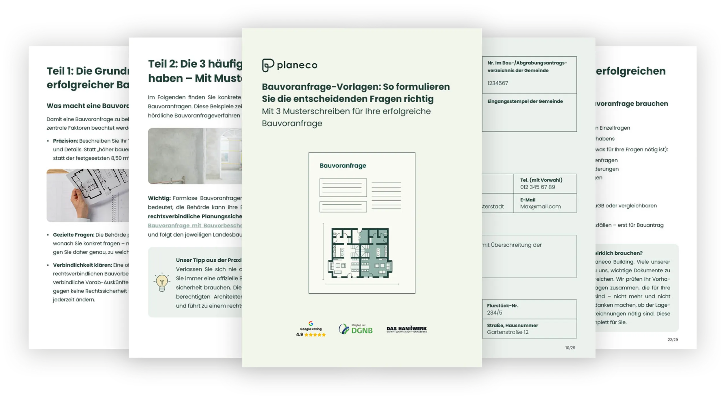 Ratgeber Nutzungsänderung Ferienwohnung Mockup