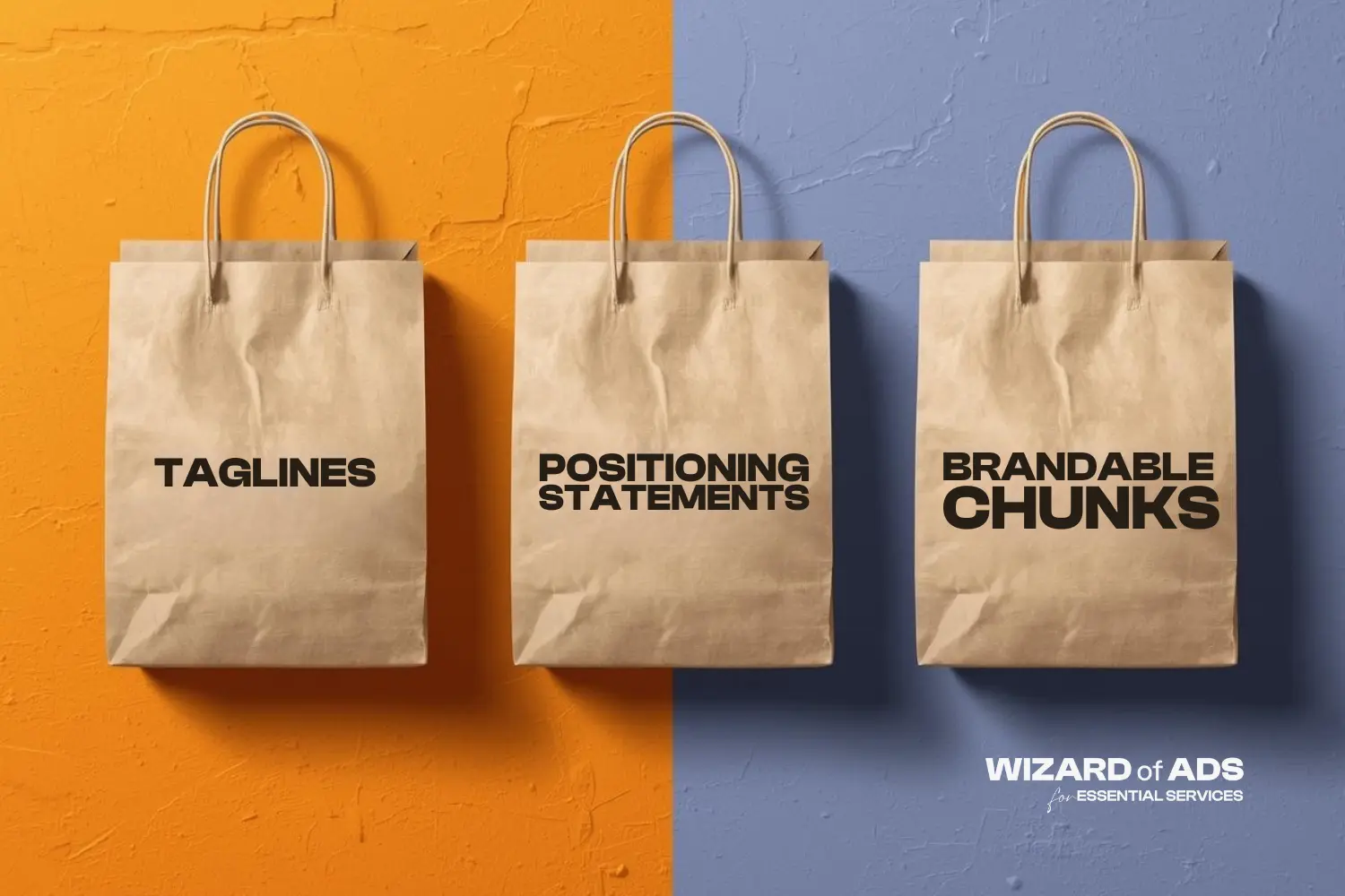 Taglines vs. Positioning Statements vs. Brandable Chunks