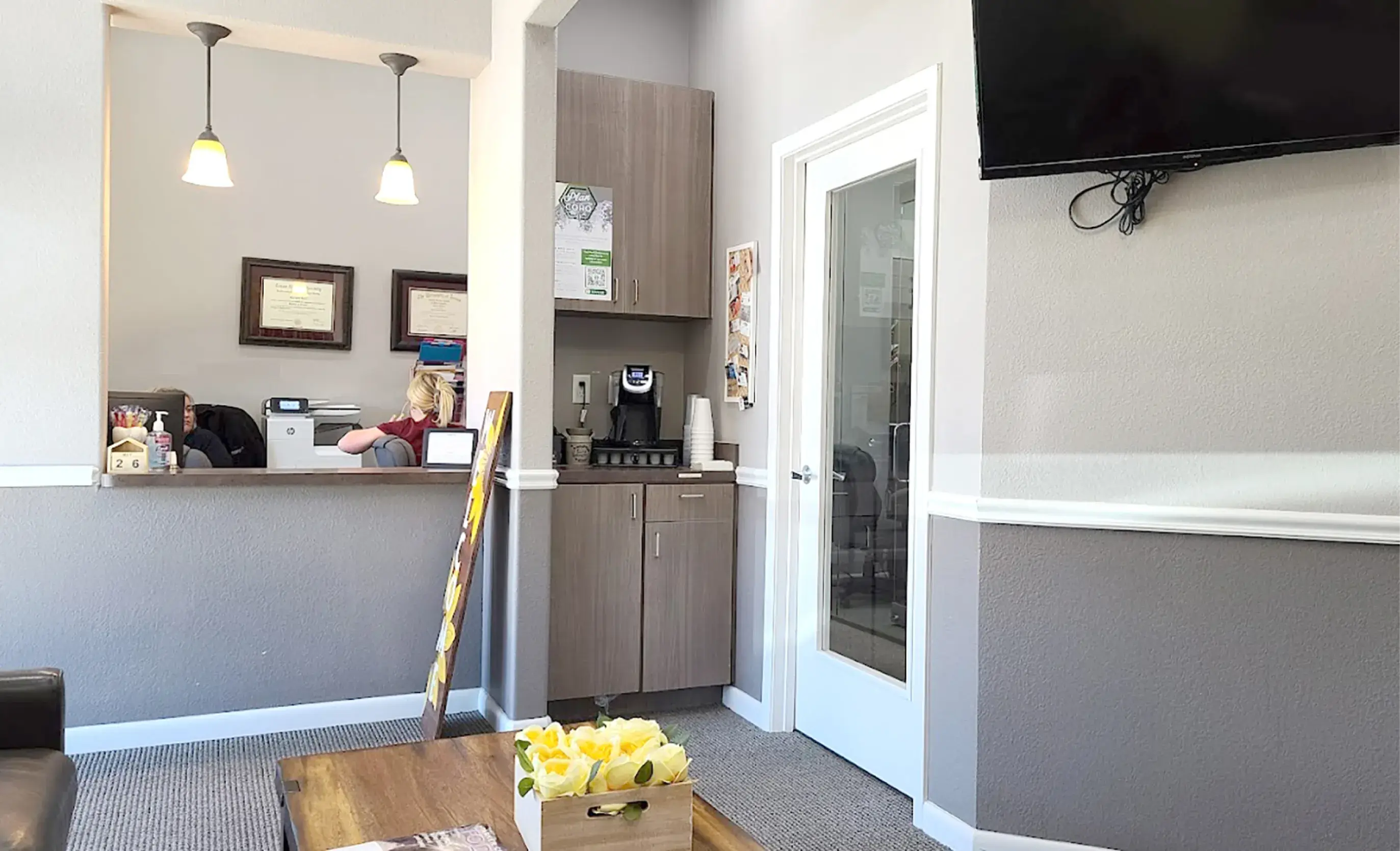 Hudson Oaks Family Dentistry lobby