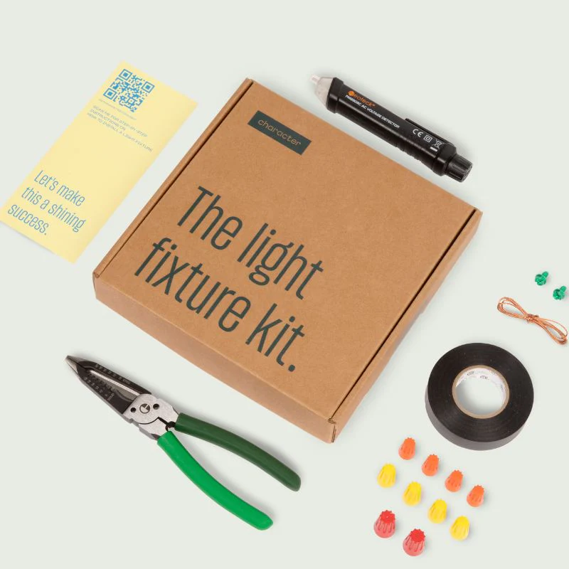Character light fixture kit