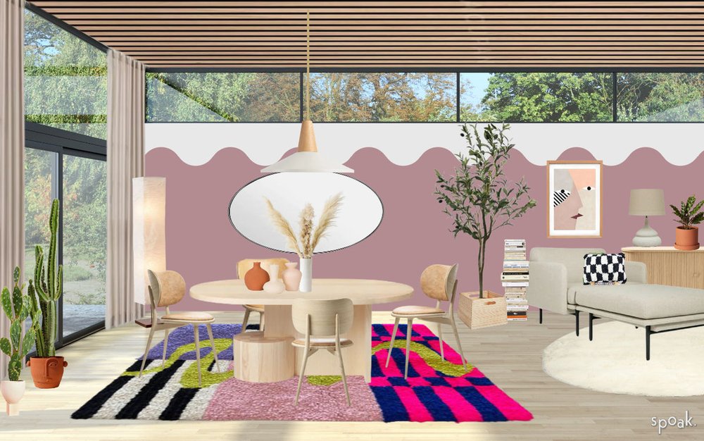 colorful room design