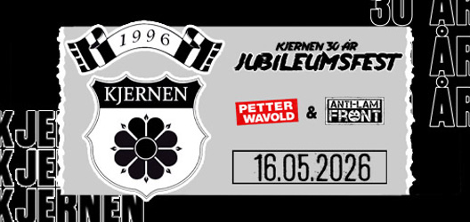 Jubileumsfest: Kjernen 30 år!