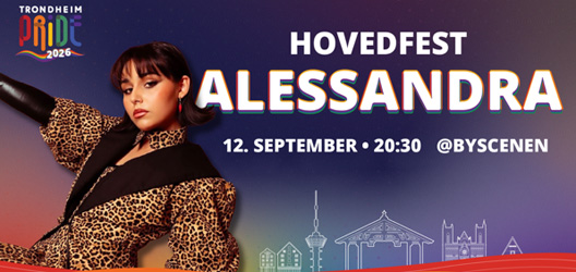 Trondheim Pride hovedfest med Alessandra