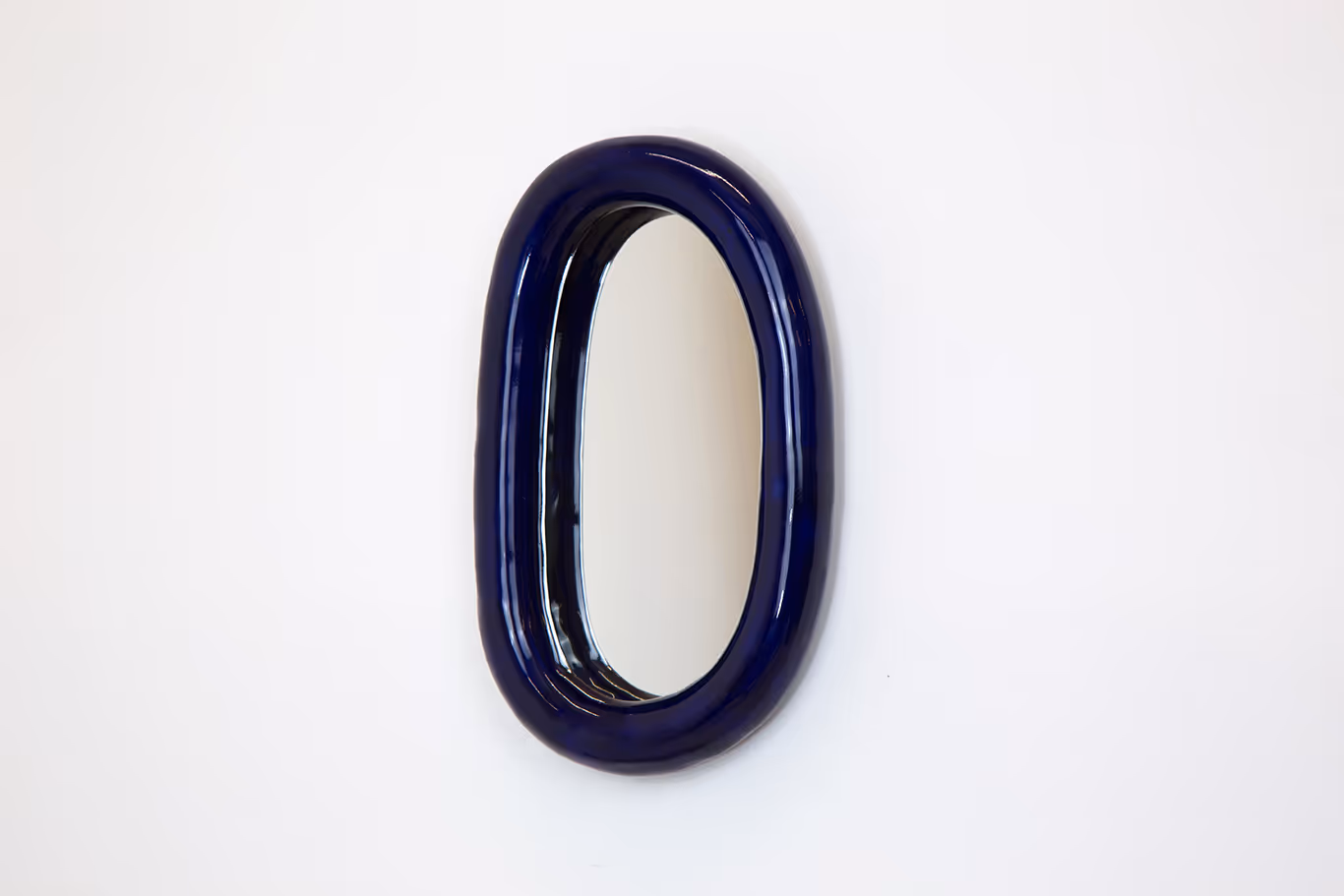 Bleu tube mirror- (SOLD)