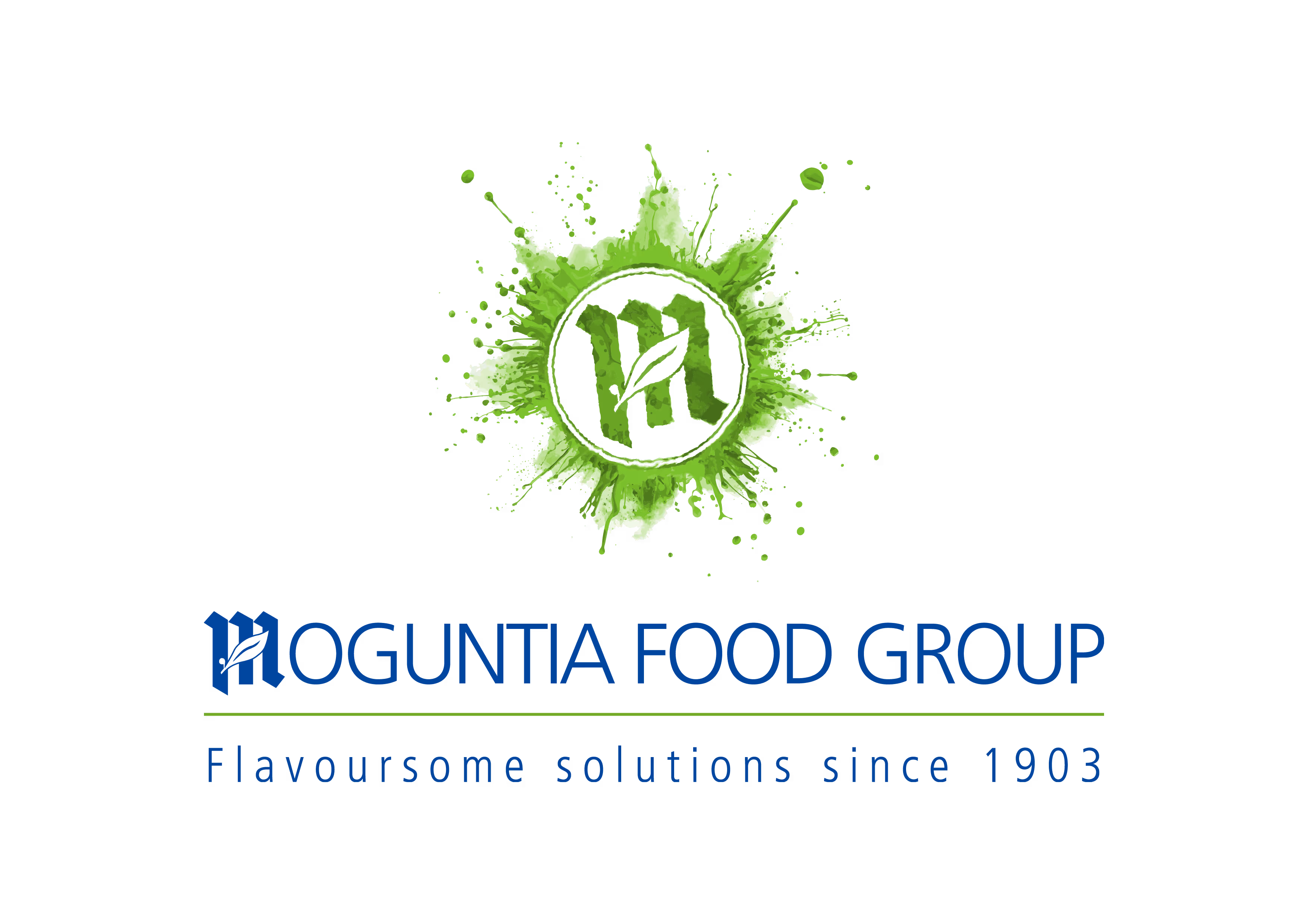 Logotipo del grupo alimentario Moguntia