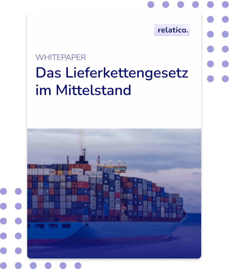 LKSG PDF - unser Leitfaden zum neuen Lieferkettengesetz in diesem kostenlosen PDF Whitepaper!