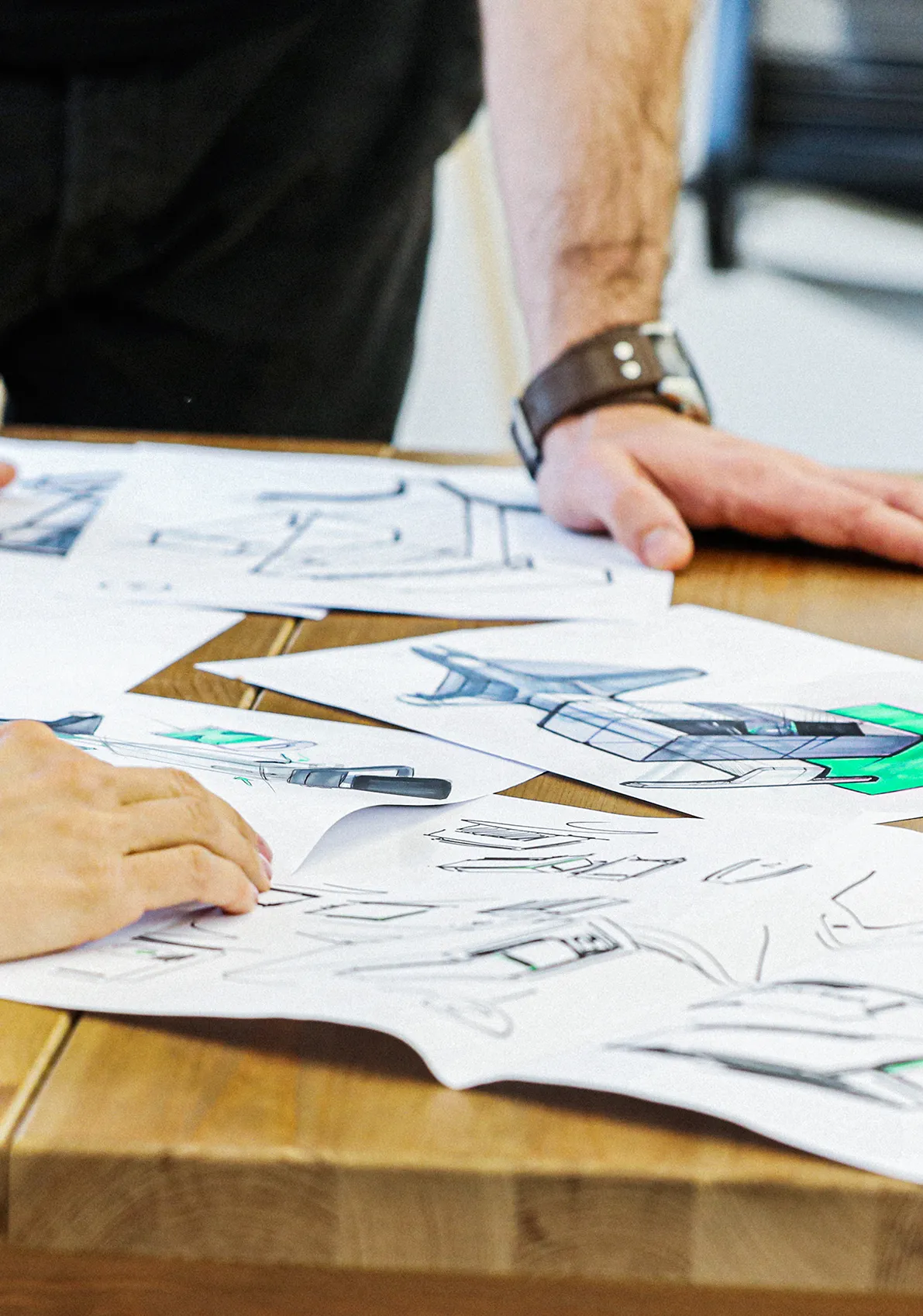 Design sketches