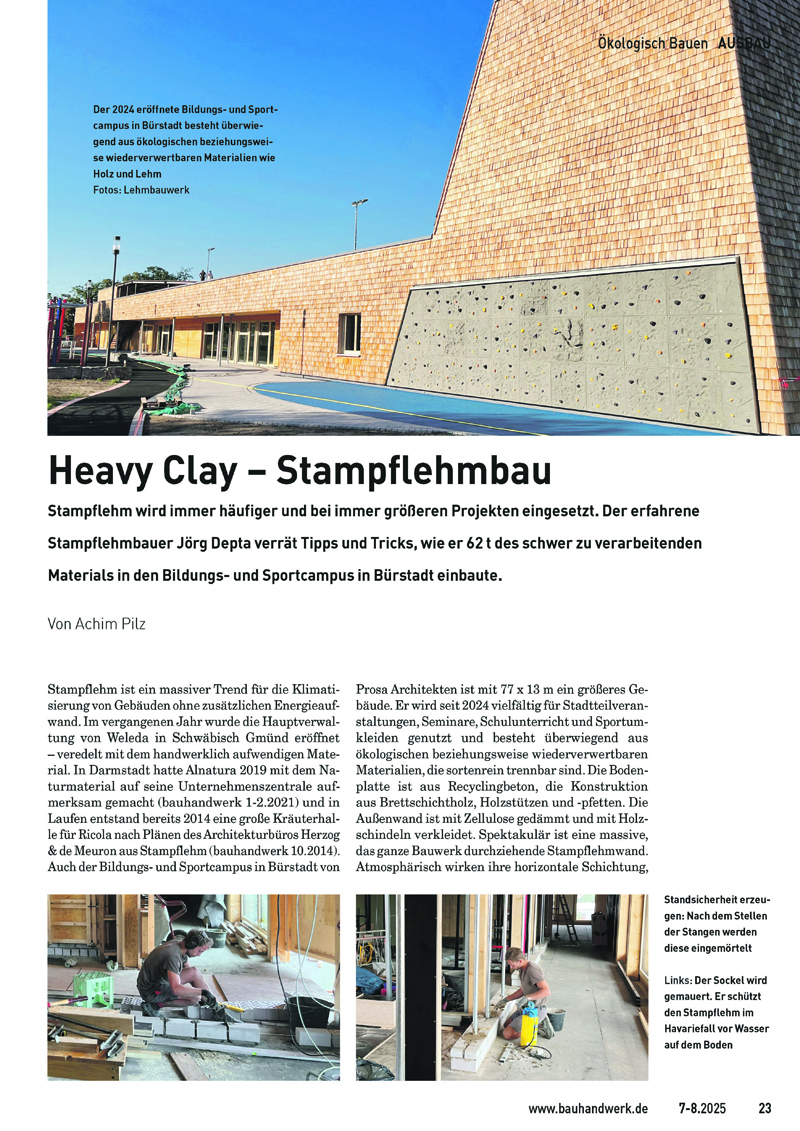 Stampflehm Bürstadt