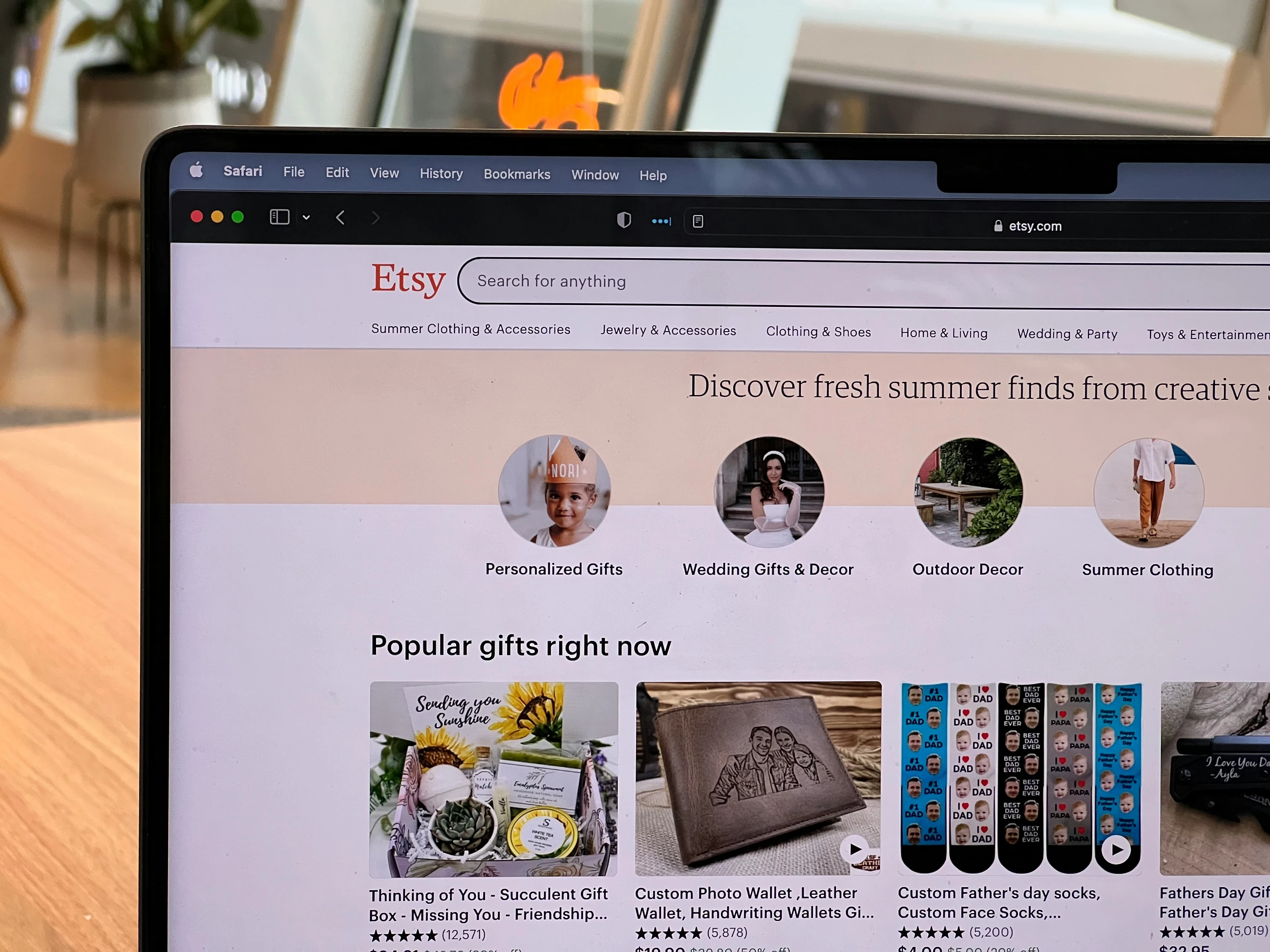 Etsy website
