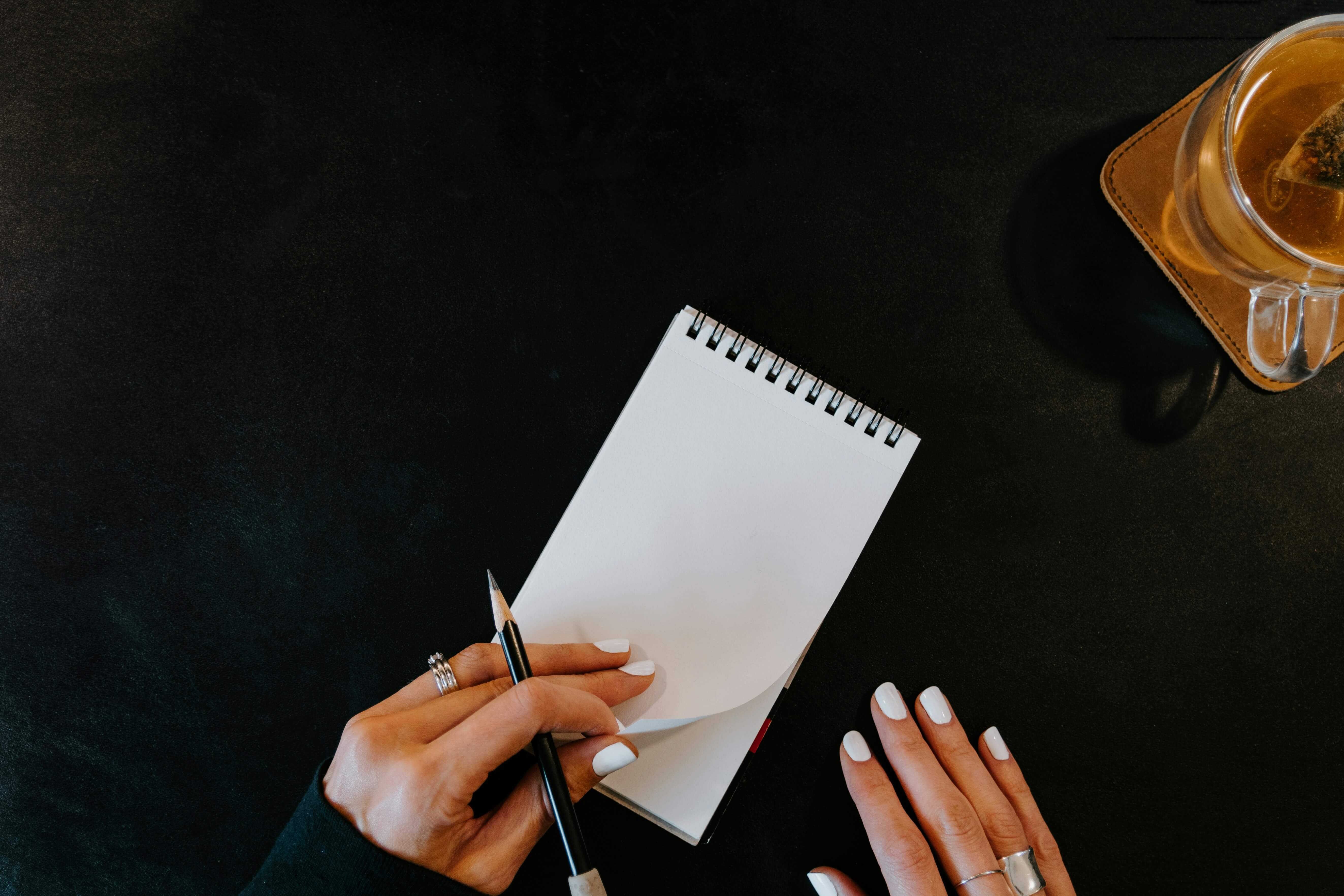 Pen and paper