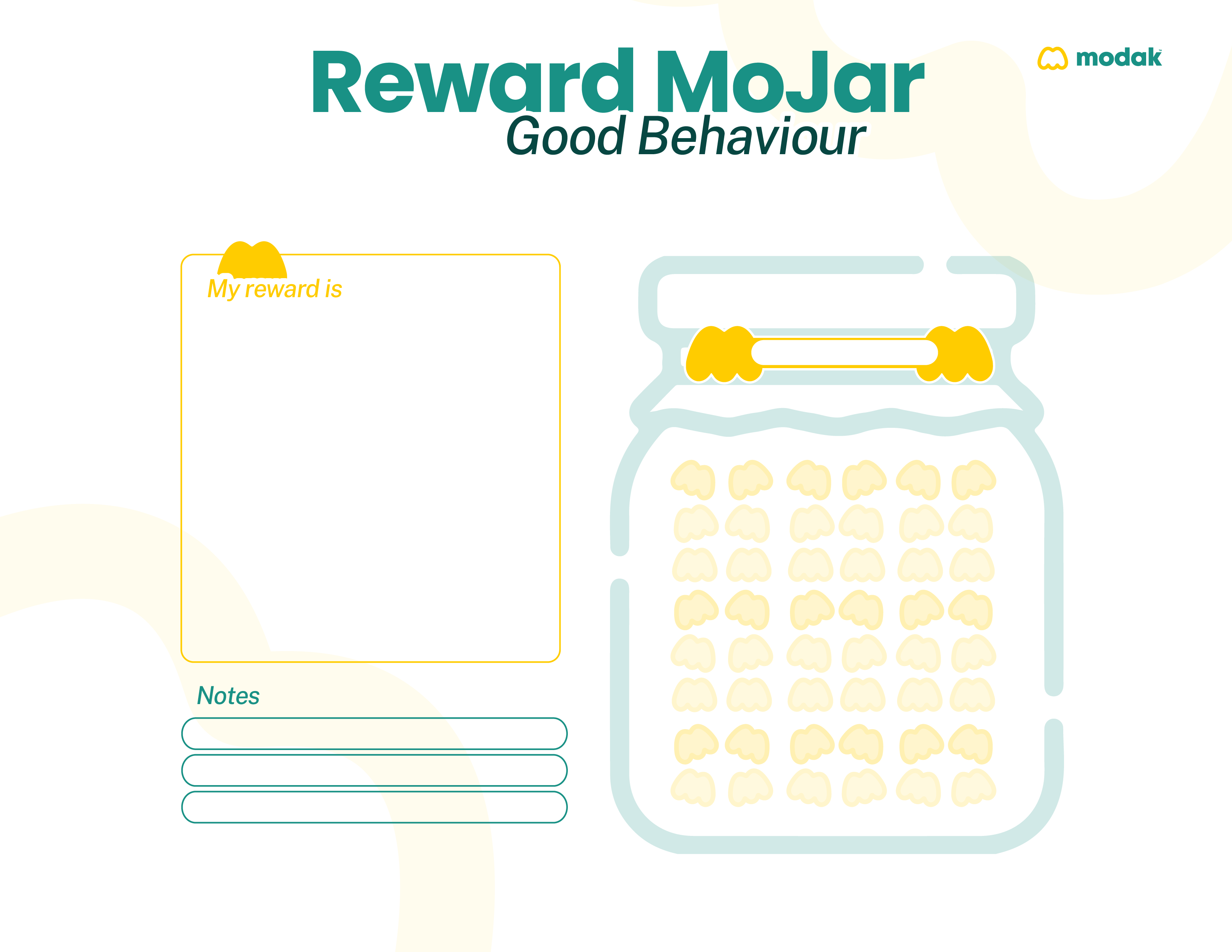 Behavior chart free printable