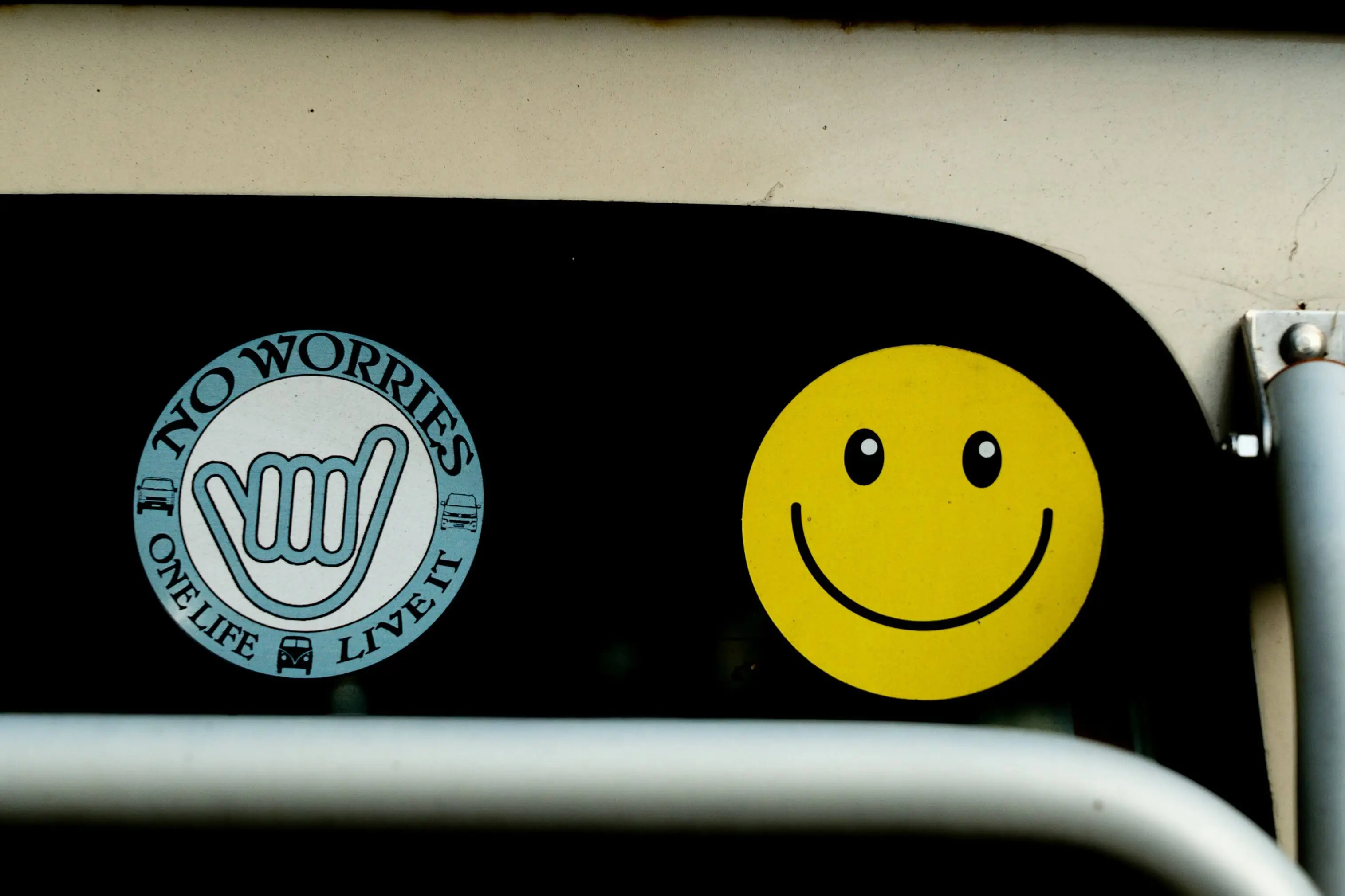 Smile sticker