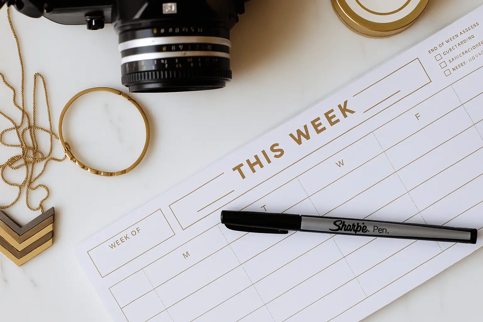 Weekly planner