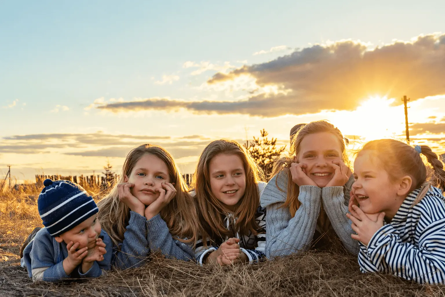 Siblings spending time together