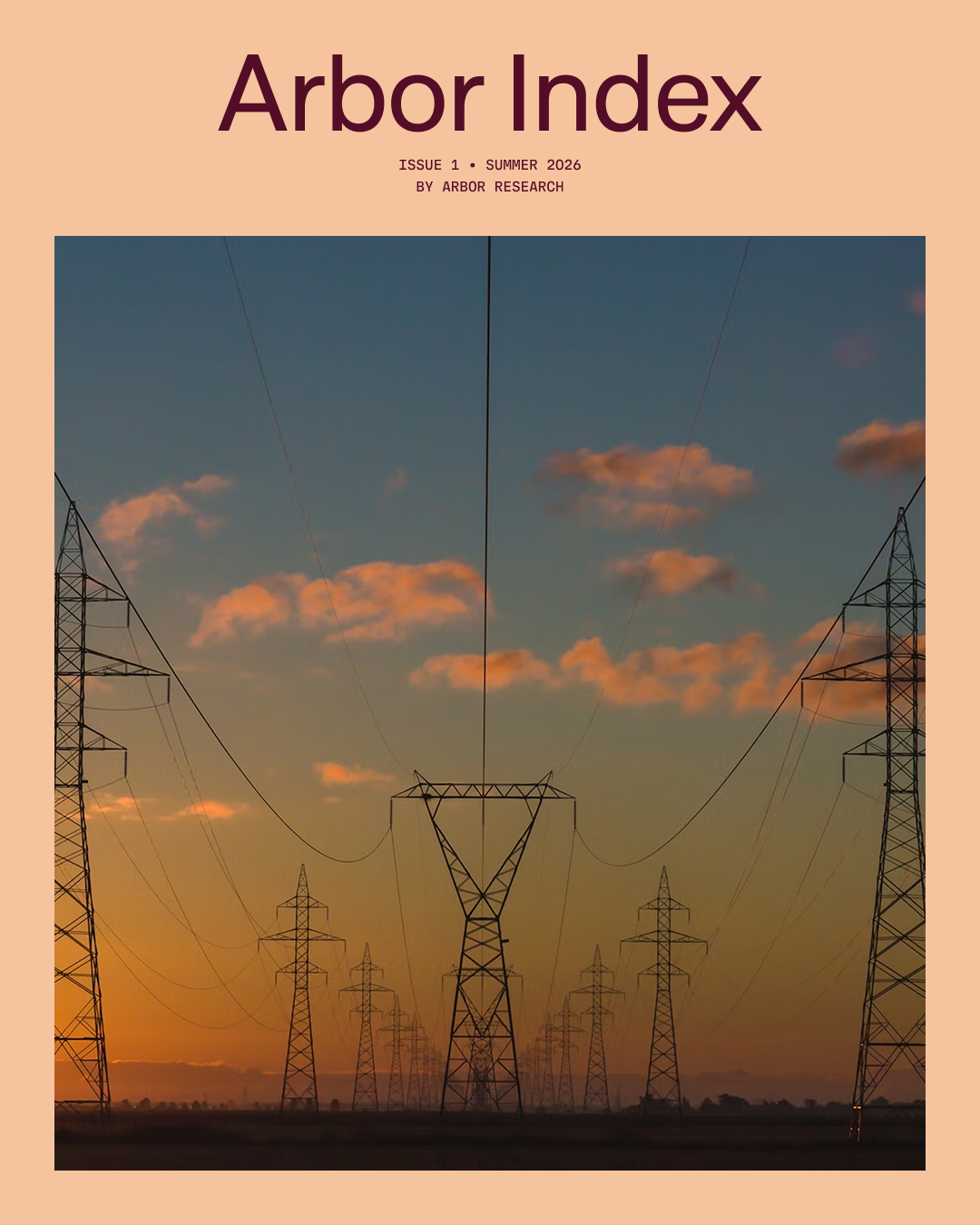 Arbor Index Summer 2026 cover