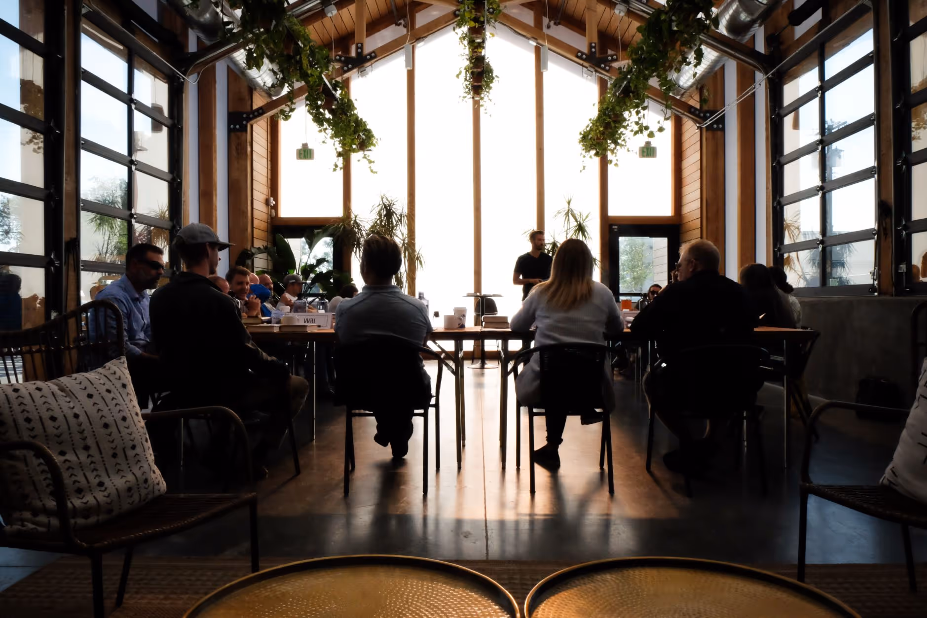 Group of people in a Path for Growth workshop