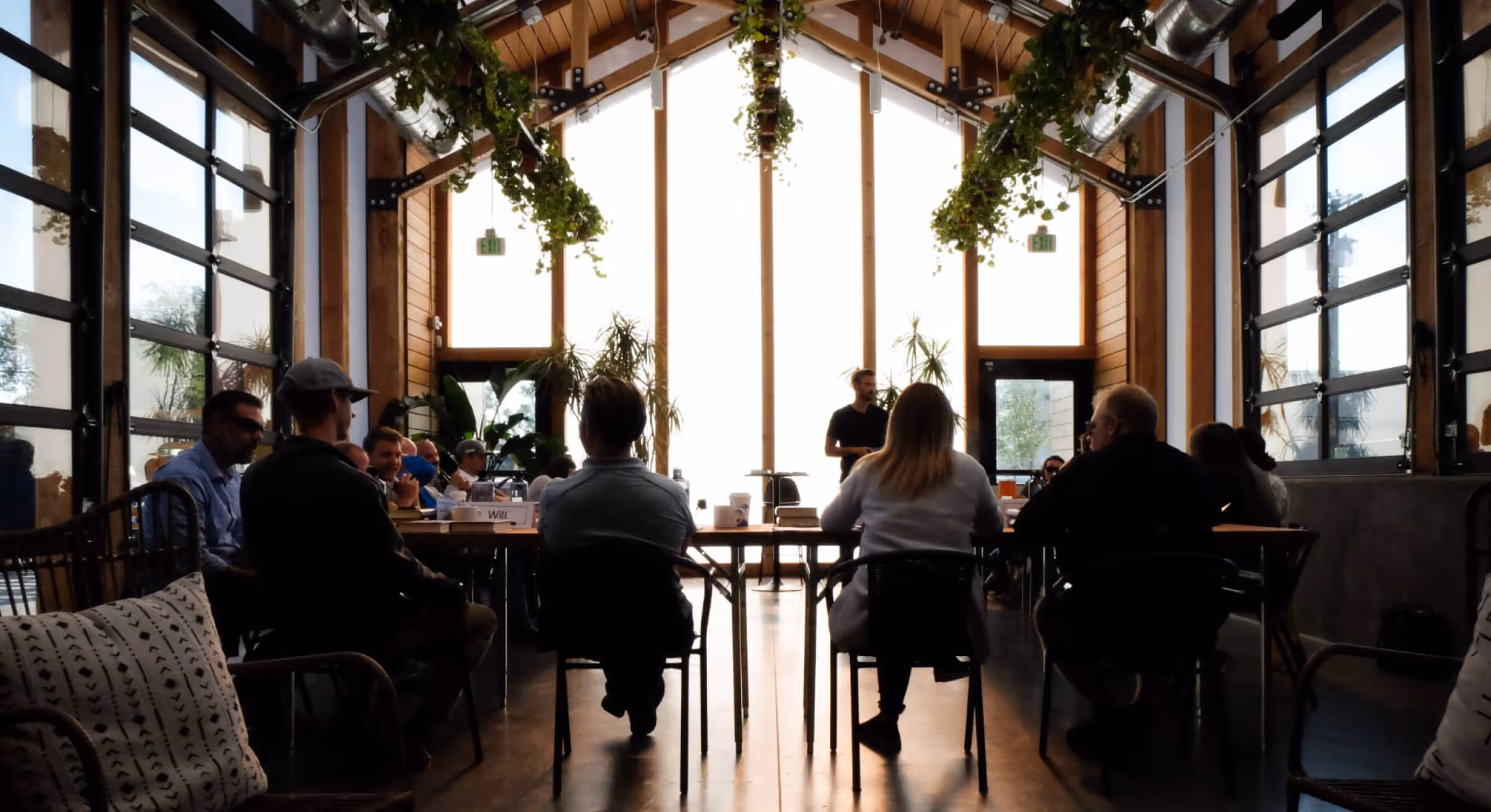 Group of people in a Path for Growth workshop
