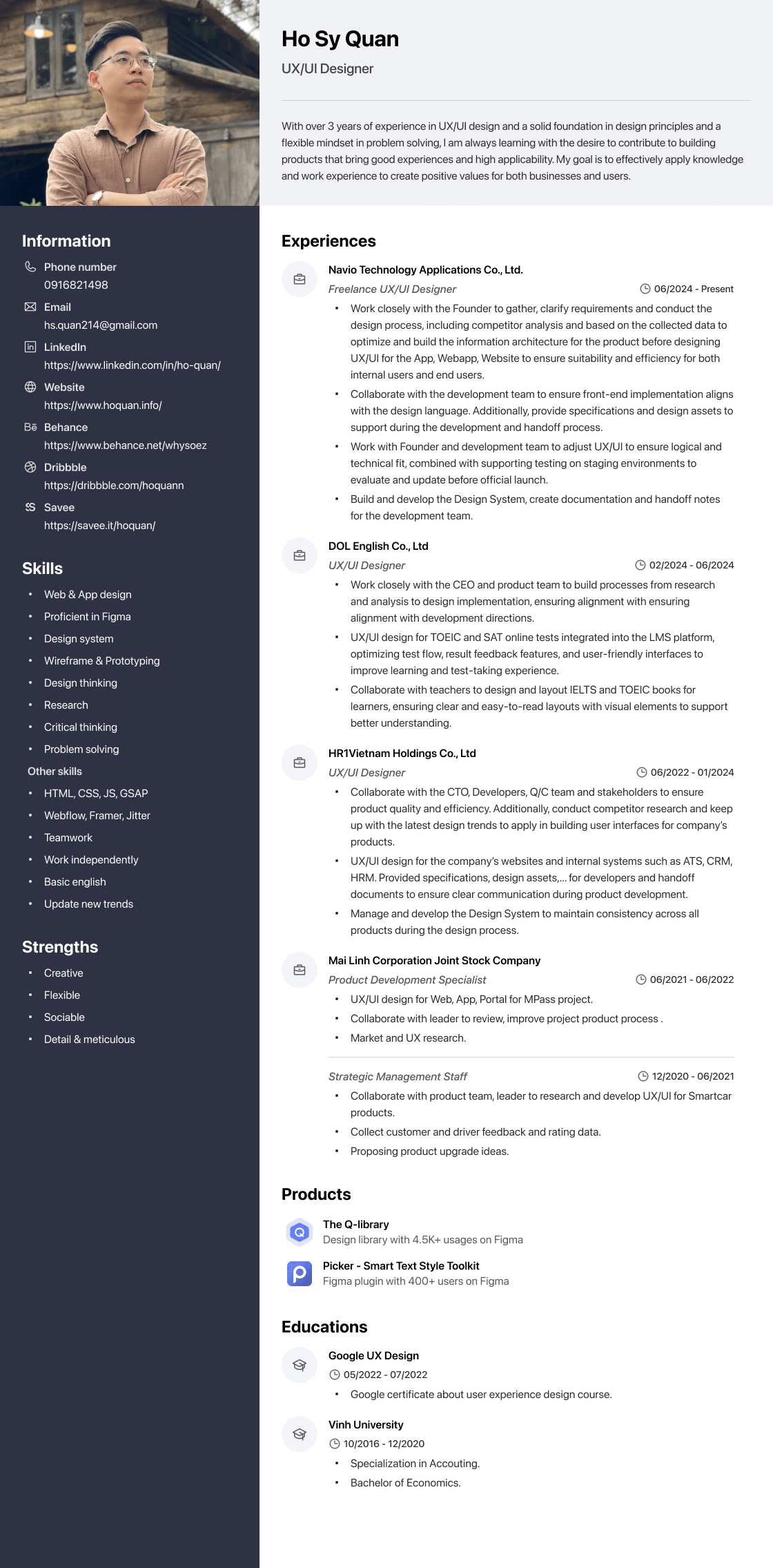 Resume - EN