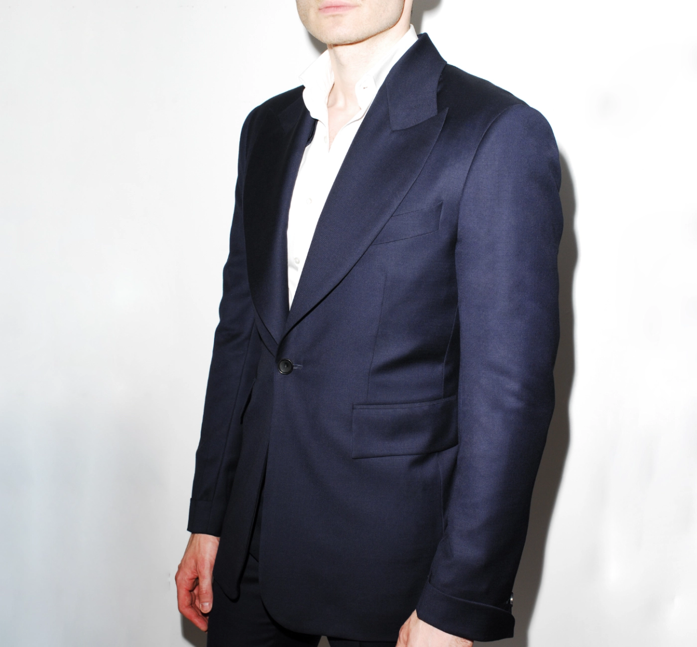 Suit in Super 120s Merino Wool - Navy