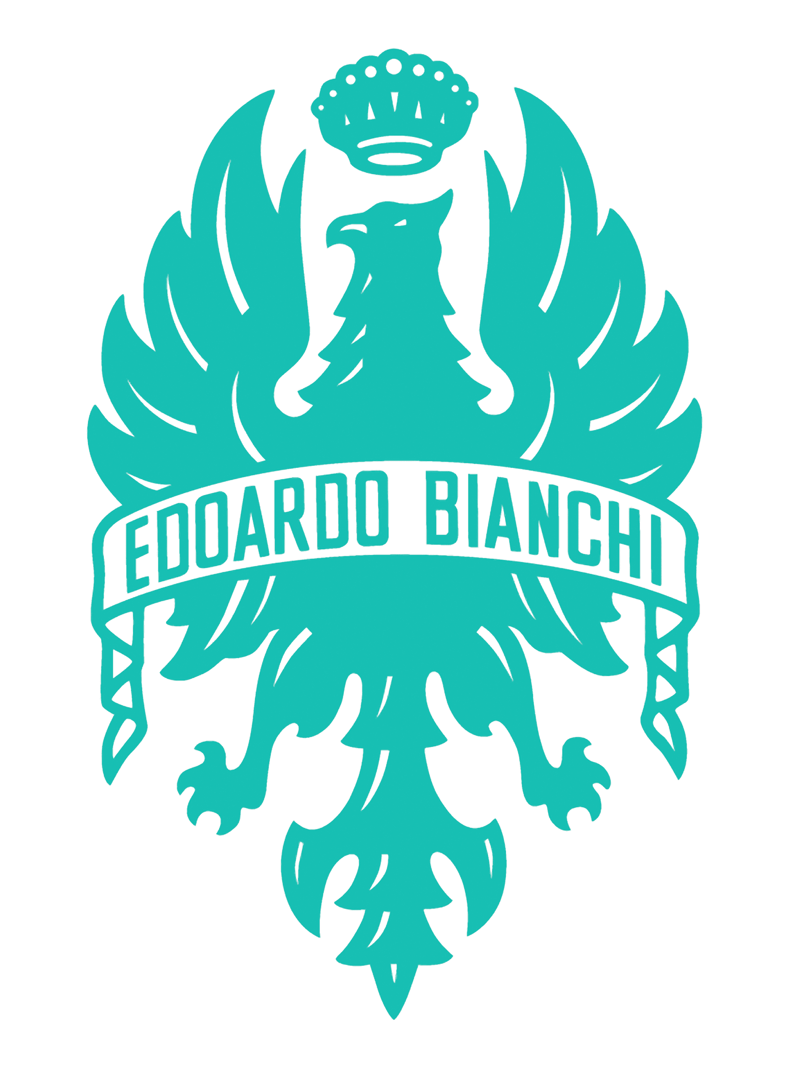 The logo for Bianchi electric bikes on the cover of the brand's e-bike guide