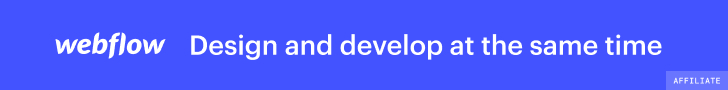 Webflow. Design and develop at the same time.