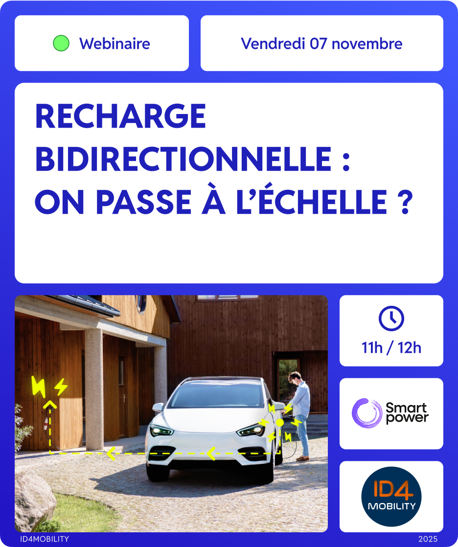 [WEBINAIRE] Recharge bidirectionnelle : on passe à l’échelle ?