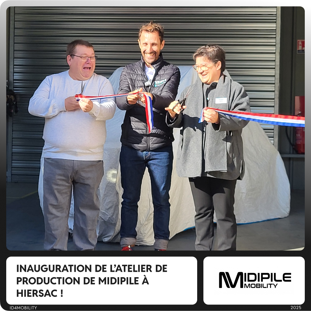 Inauguration de l’atelier de Midipile !