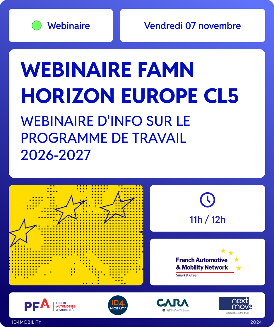 [WEBINAIRE FAMN] Horizon Europe CL5
