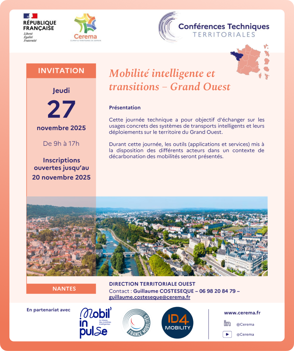 Mobilité intelligente et transitions - Grand Ouest