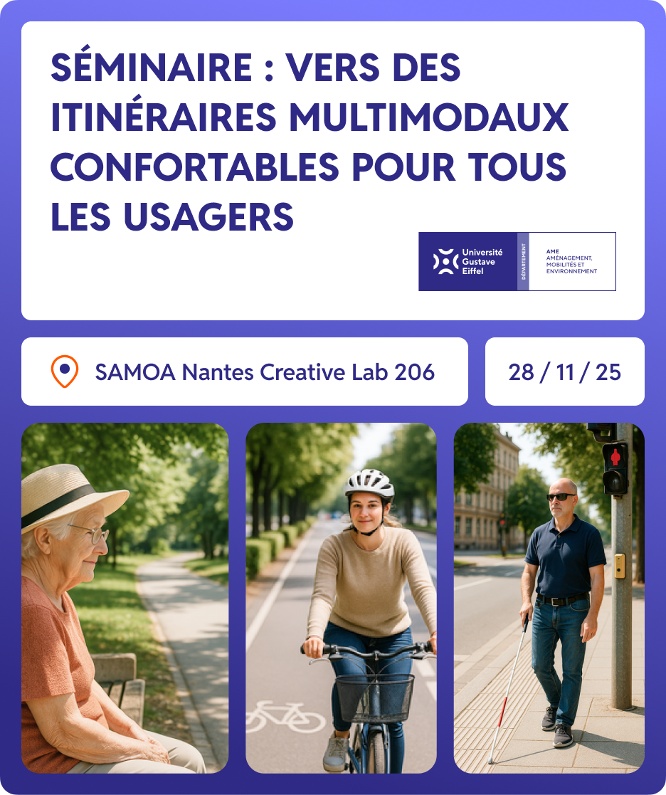 Vers des itinéraires multimodaux confortables pour tous les usagers